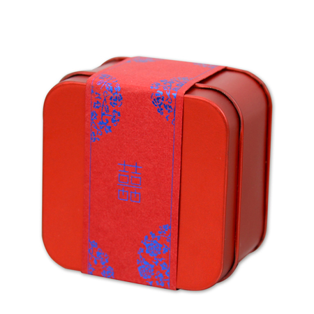 small wedding candy tin box